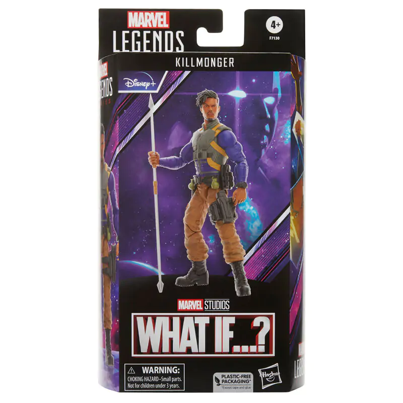 Killmonger What If Marvel Legends Figurina 15cm poza produsului