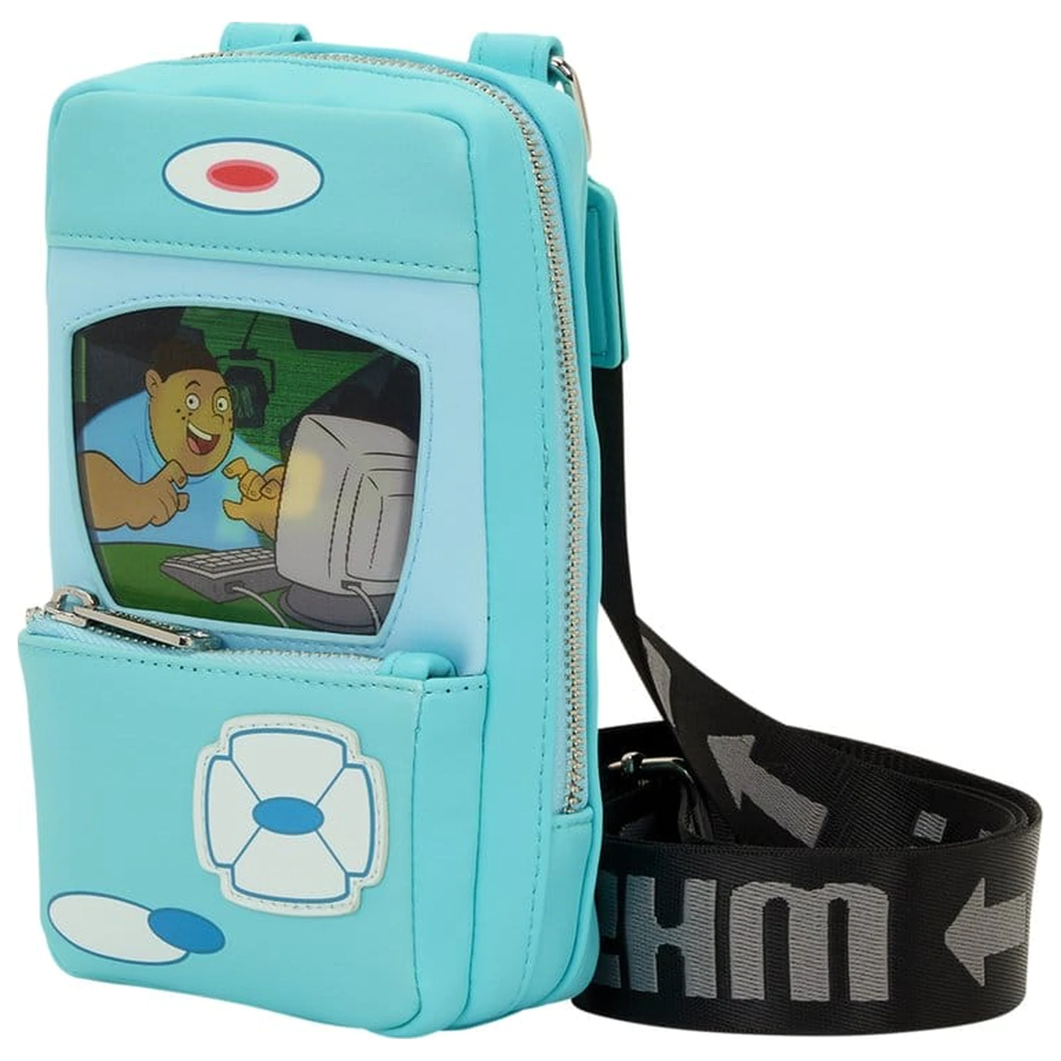 Kim Possible Kimmunicator Sling Crossbody Bag Geantă de corp în cruce poza produsului