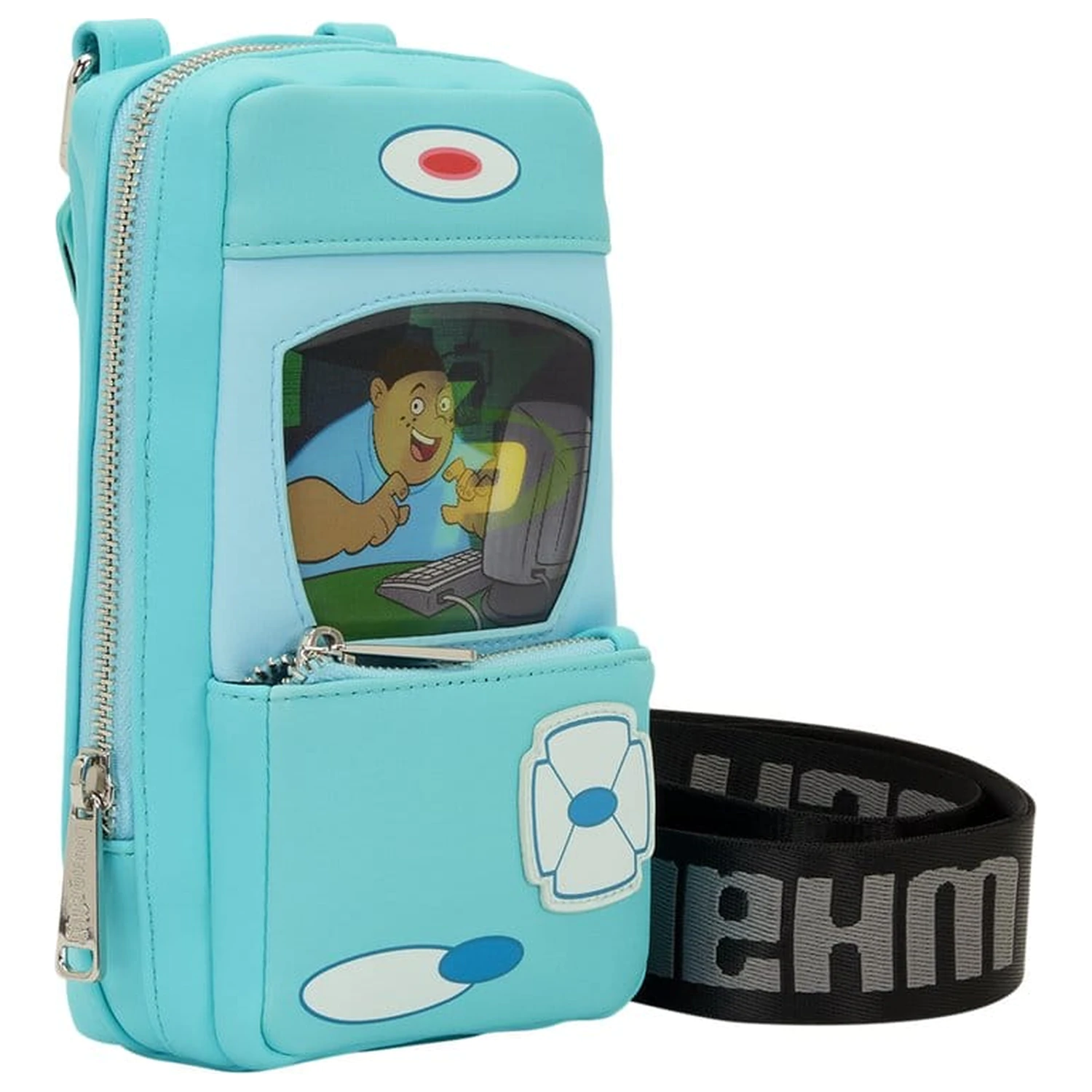 Kim Possible Kimmunicator Sling Crossbody Bag Geantă de corp în cruce poza produsului