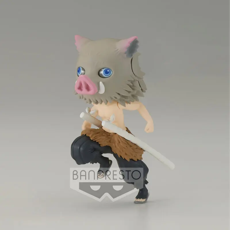 Demon Slayer Kimetsu No Yaiba Inosuke Hashibira Q posket petit figurină 7cm poza produsului