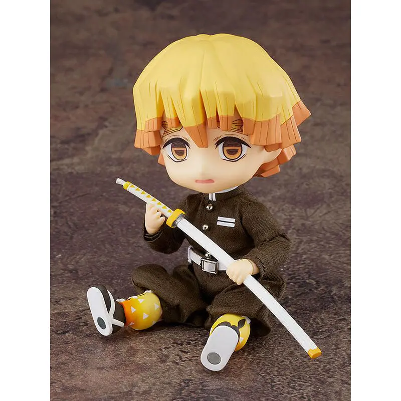 Figurina articulata Demon Slayer: Kimetsu no Yaiba Nendoroid Doll Zenitsu Agatsuma 14 cm poza produsului