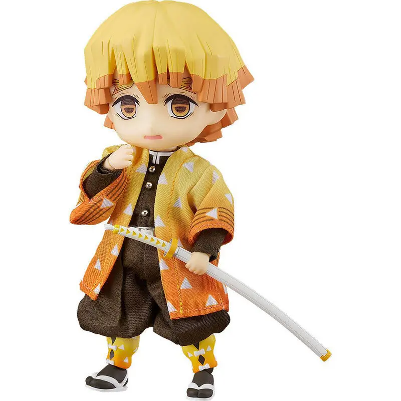 Figurina articulata Demon Slayer: Kimetsu no Yaiba Nendoroid Doll Zenitsu Agatsuma 14 cm poza produsului