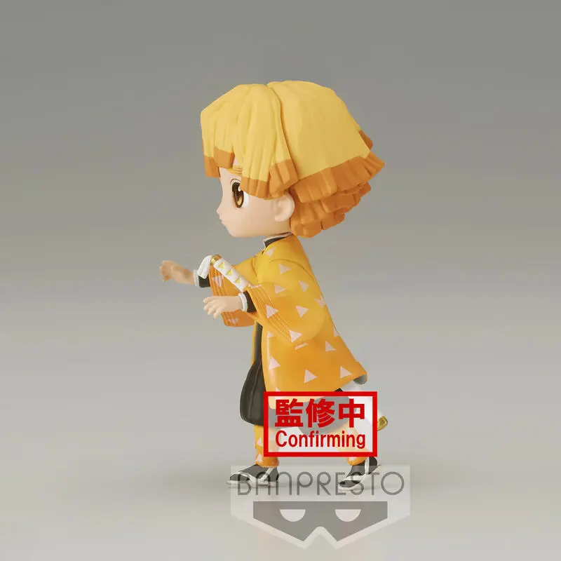 Demon Slayer Kimetsu No Yaiba Zenitsu Agatsuma Q posket figurină petit 7cm poza produsului