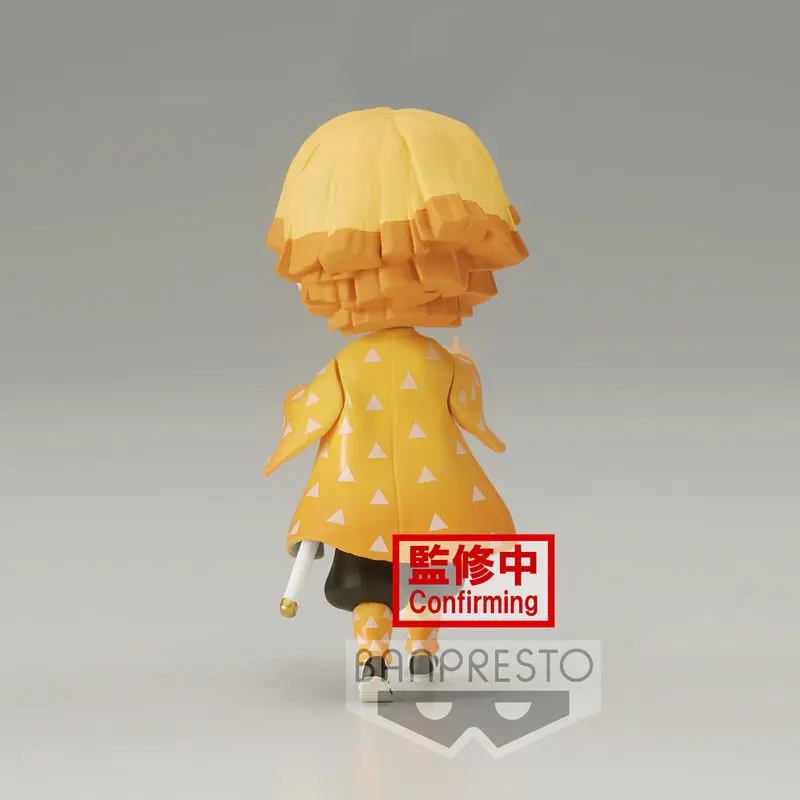 Demon Slayer Kimetsu No Yaiba Zenitsu Agatsuma Q posket figurină petit 7cm poza produsului