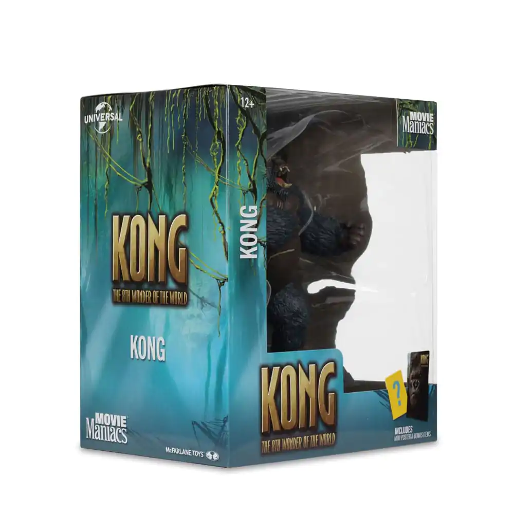 King Kong (2005) Movie Maniacs Statuie PVC Kong 17 cm poza produsului