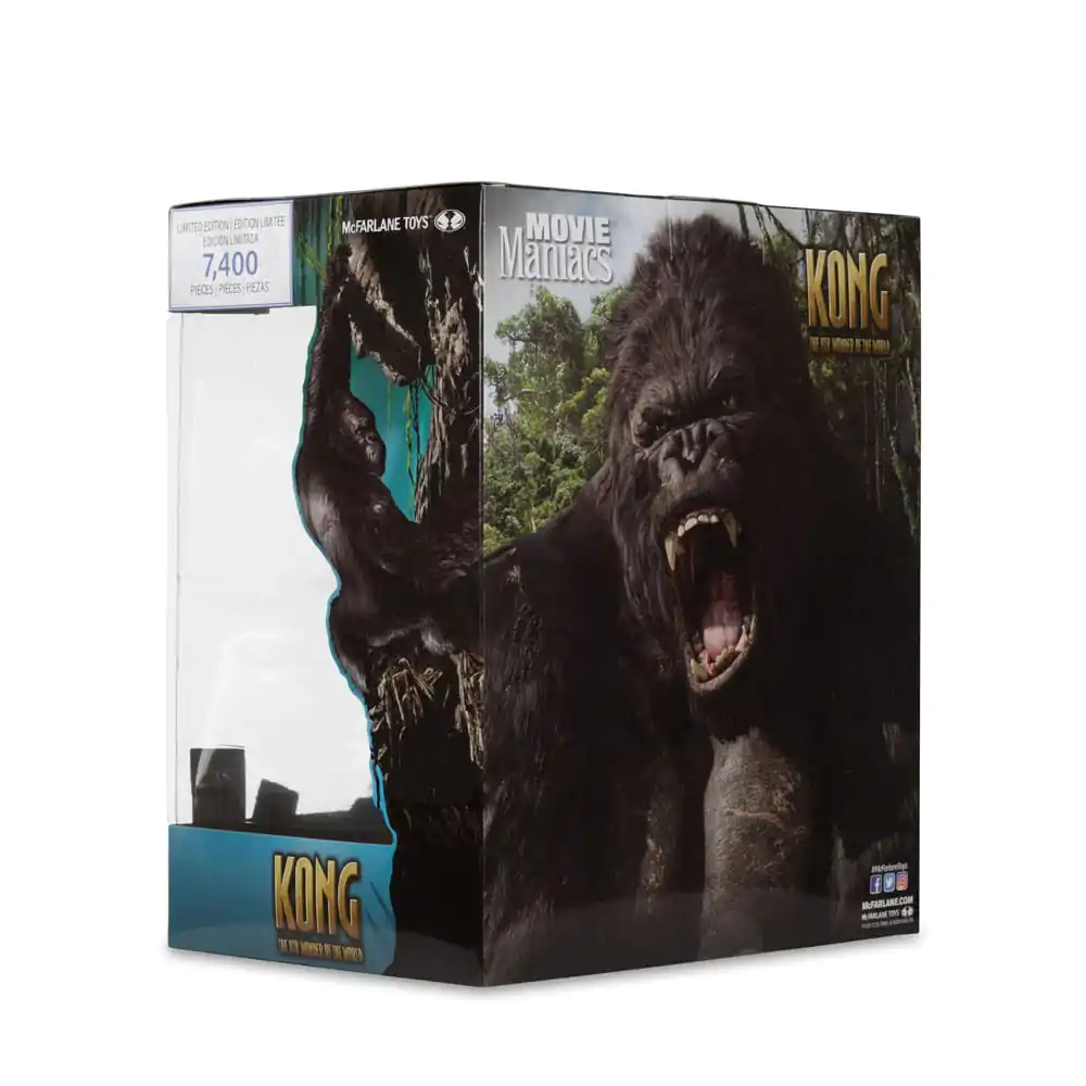 King Kong (2005) Movie Maniacs Statuie PVC Kong 17 cm poza produsului