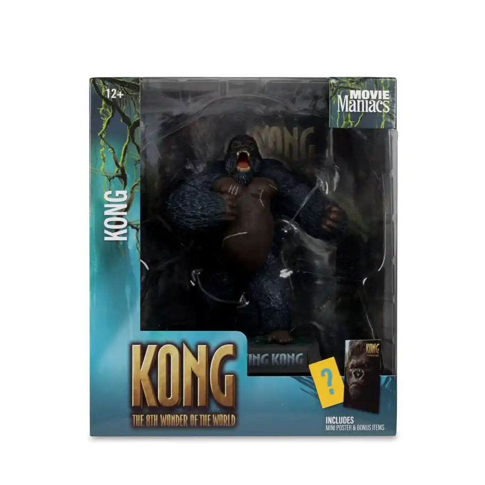 King Kong (2005) Movie Maniacs Statuie PVC Kong 17 cm poza produsului