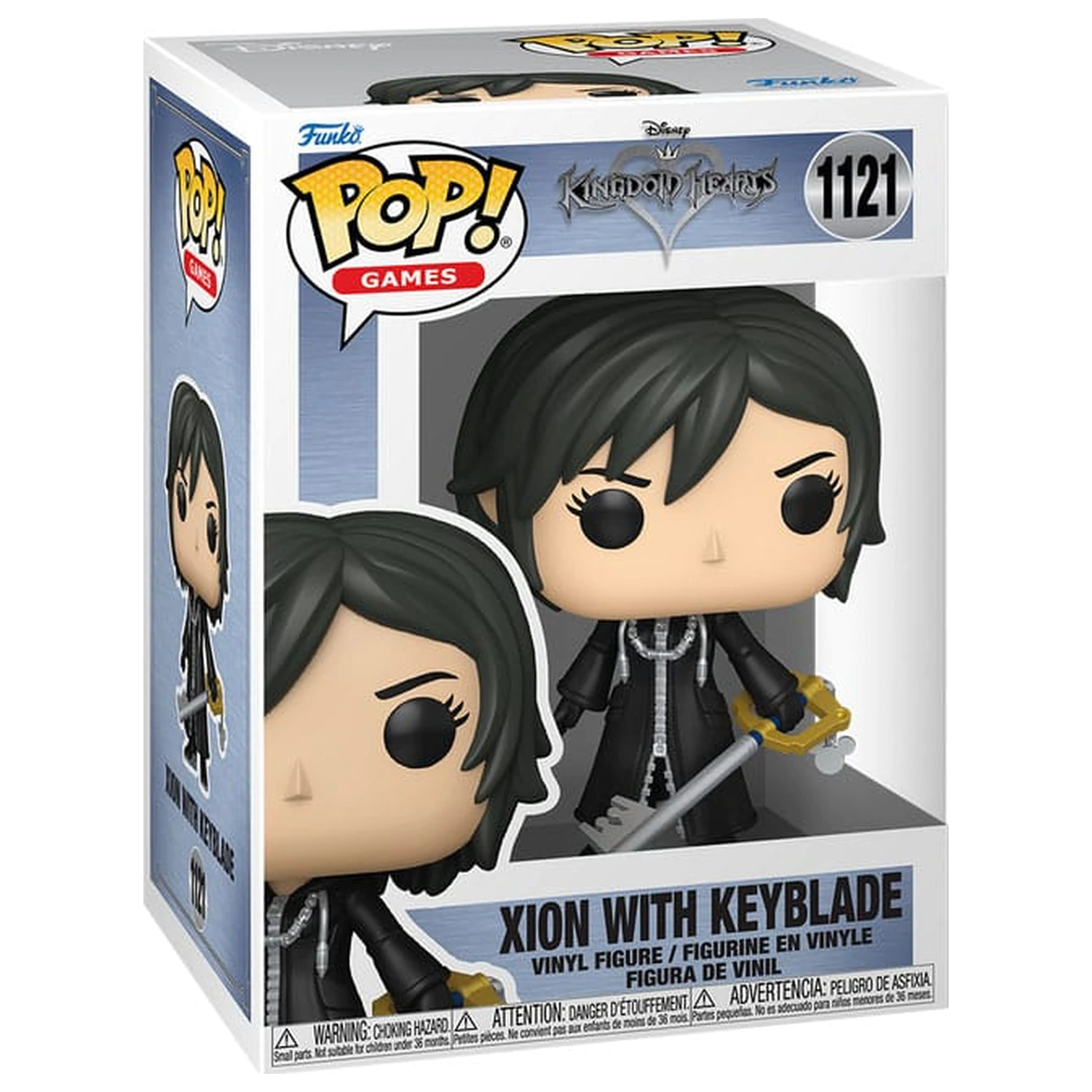 Kingdom Hearts Funko POP! Games Figurina din vinil Xion cu Keybladel 9 cm poza produsului