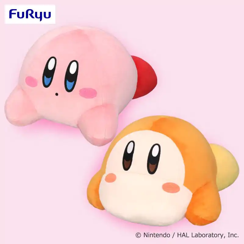 Figurină de pluș Kirby & Waddle Dee Sleep Together Kirby 30 cm poza produsului