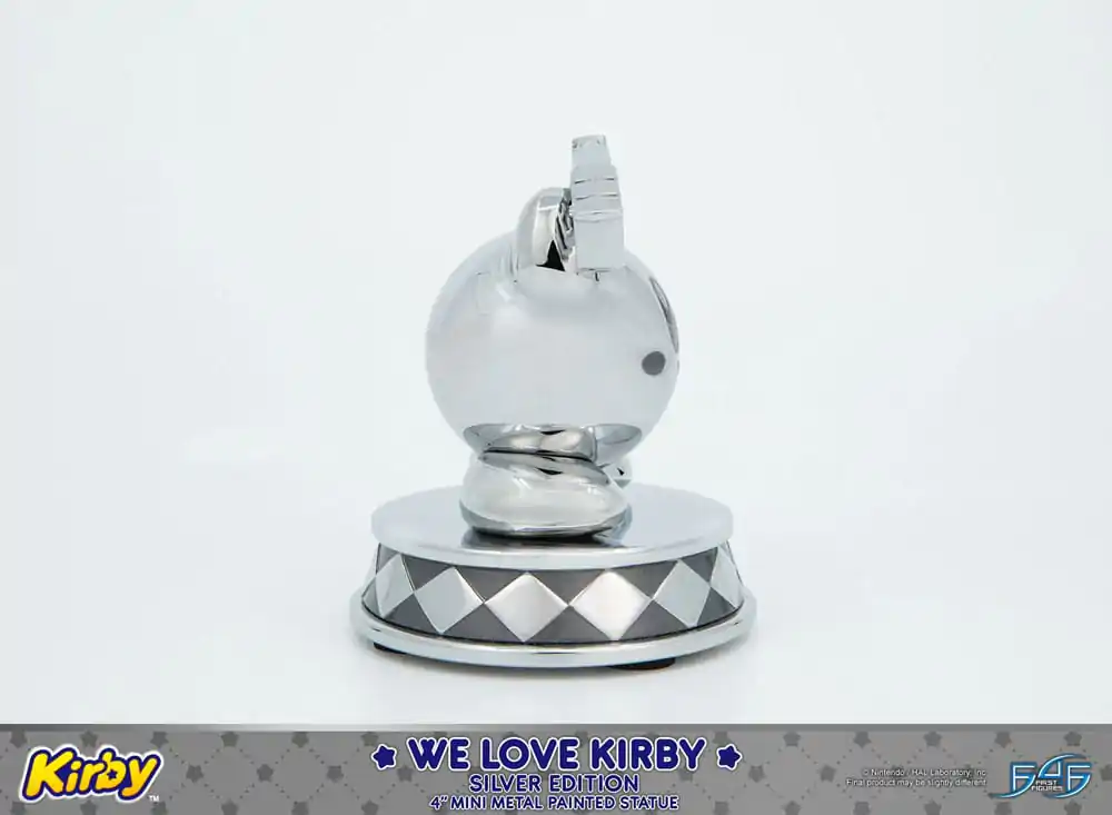 Kirby Statuie turnată sub presiune We Love Kirby Silver Edition 10 cm poza produsului