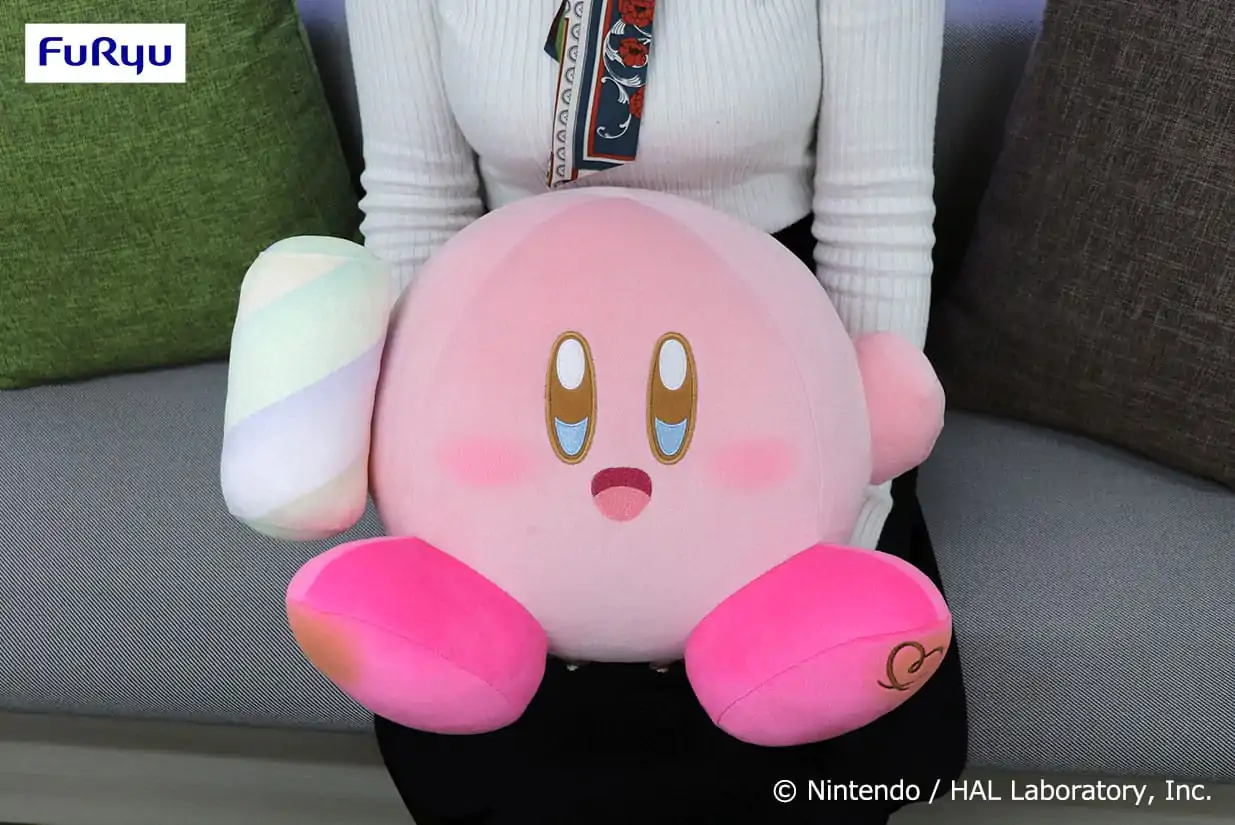 Figurină de pluș Kirby cu Marshmallow 34 cm poza produsului