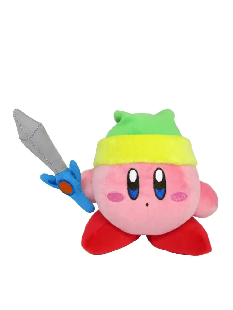 Kirby Plush Figure Kirby cu sabie 12 cm poza produsului