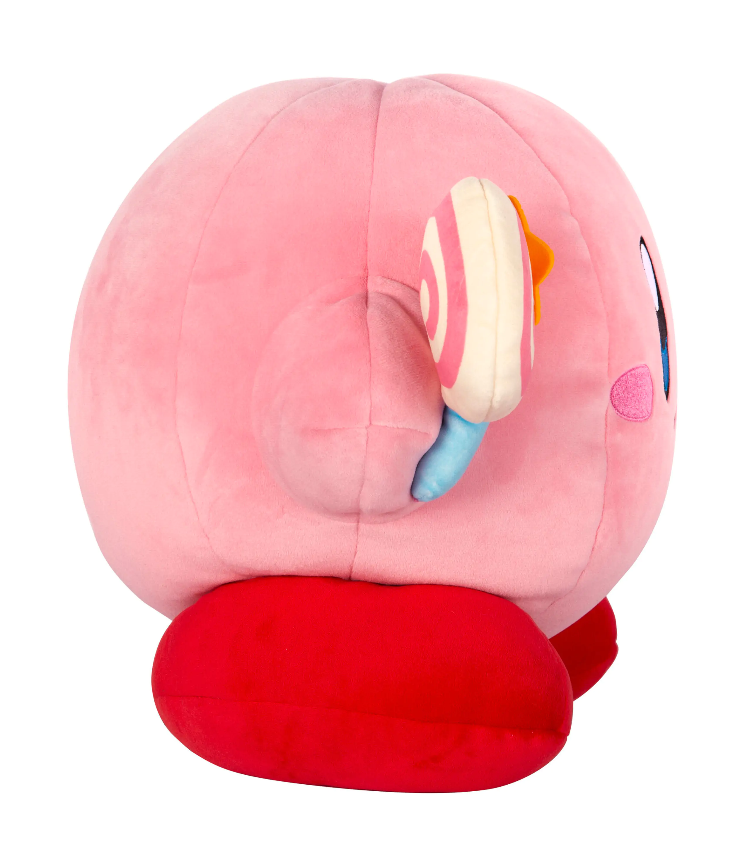 Figurină de pluș mega Kirby Mocchi-Mocchi Kirby cu Baghetă Magică invincibilă 33 cm poza produsului