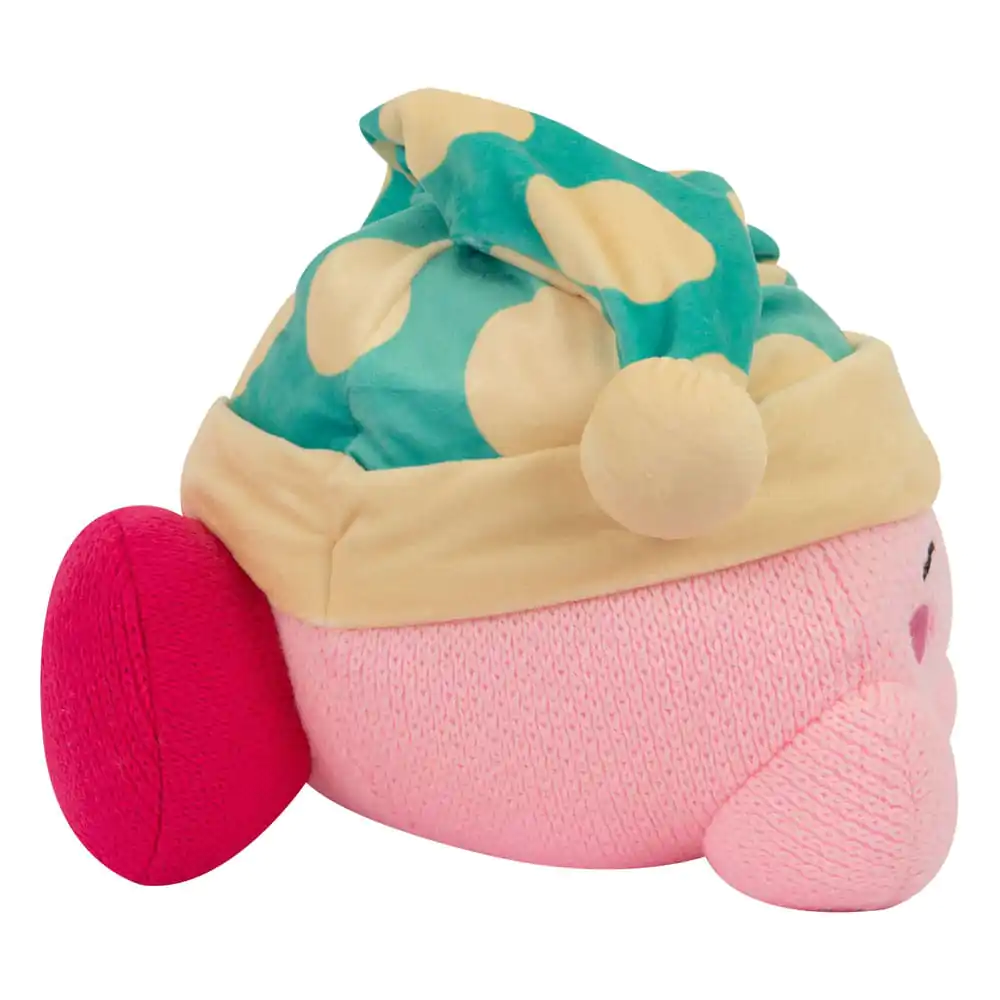 Figurină de pluș tricotată Kirby Nuiguru Kirby Dormind Mega 25 cm poza produsului