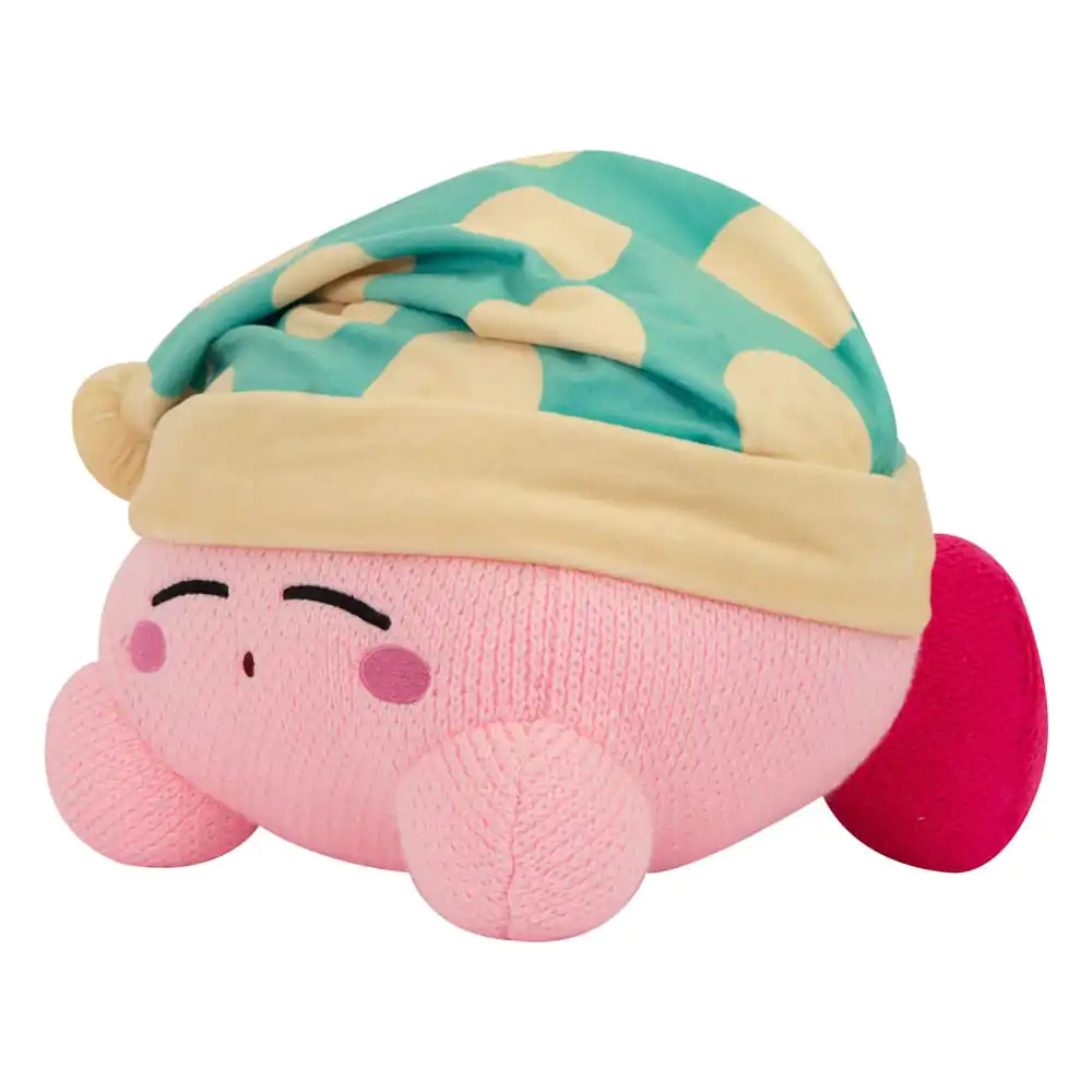 Figurină de pluș tricotată Kirby Nuiguru Kirby Dormind Mega 25 cm poza produsului