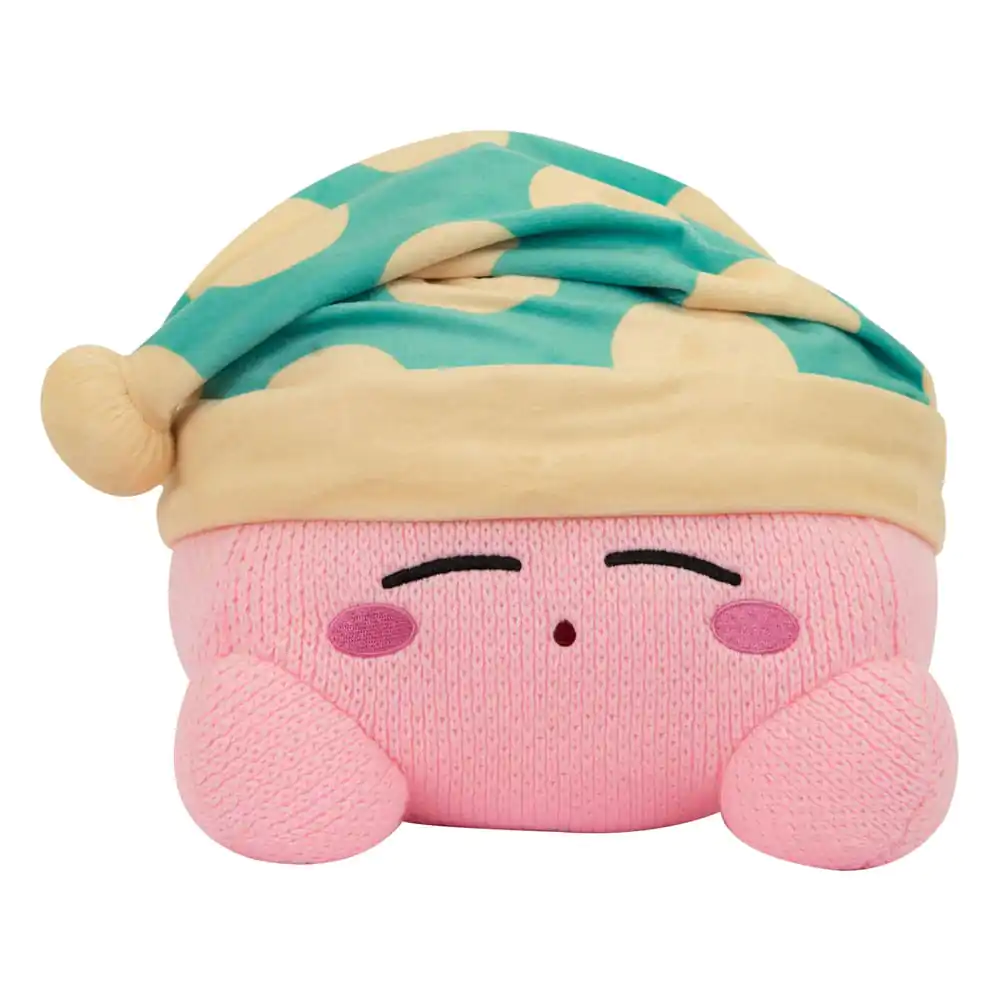 Figurină de pluș tricotată Kirby Nuiguru Kirby Dormind Mega 25 cm poza produsului