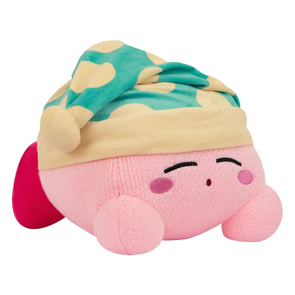 Figurină de pluș tricotată Kirby Nuiguru Kirby Dormind Mega 25 cm poza produsului