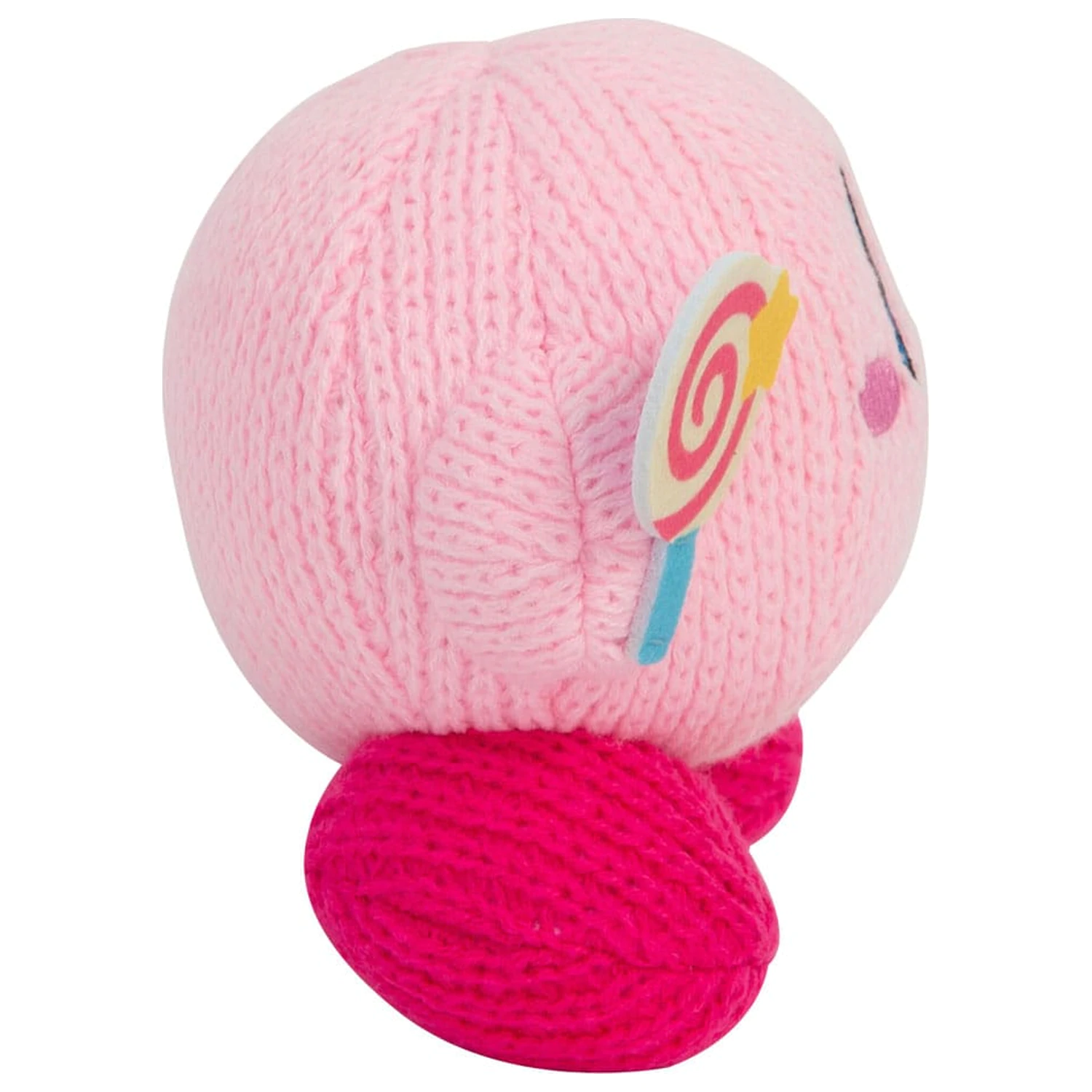 Kirby Nuiguru-Knit Plush Figura Kirby cu Bagheta de Bomboane Invincibile poza produsului