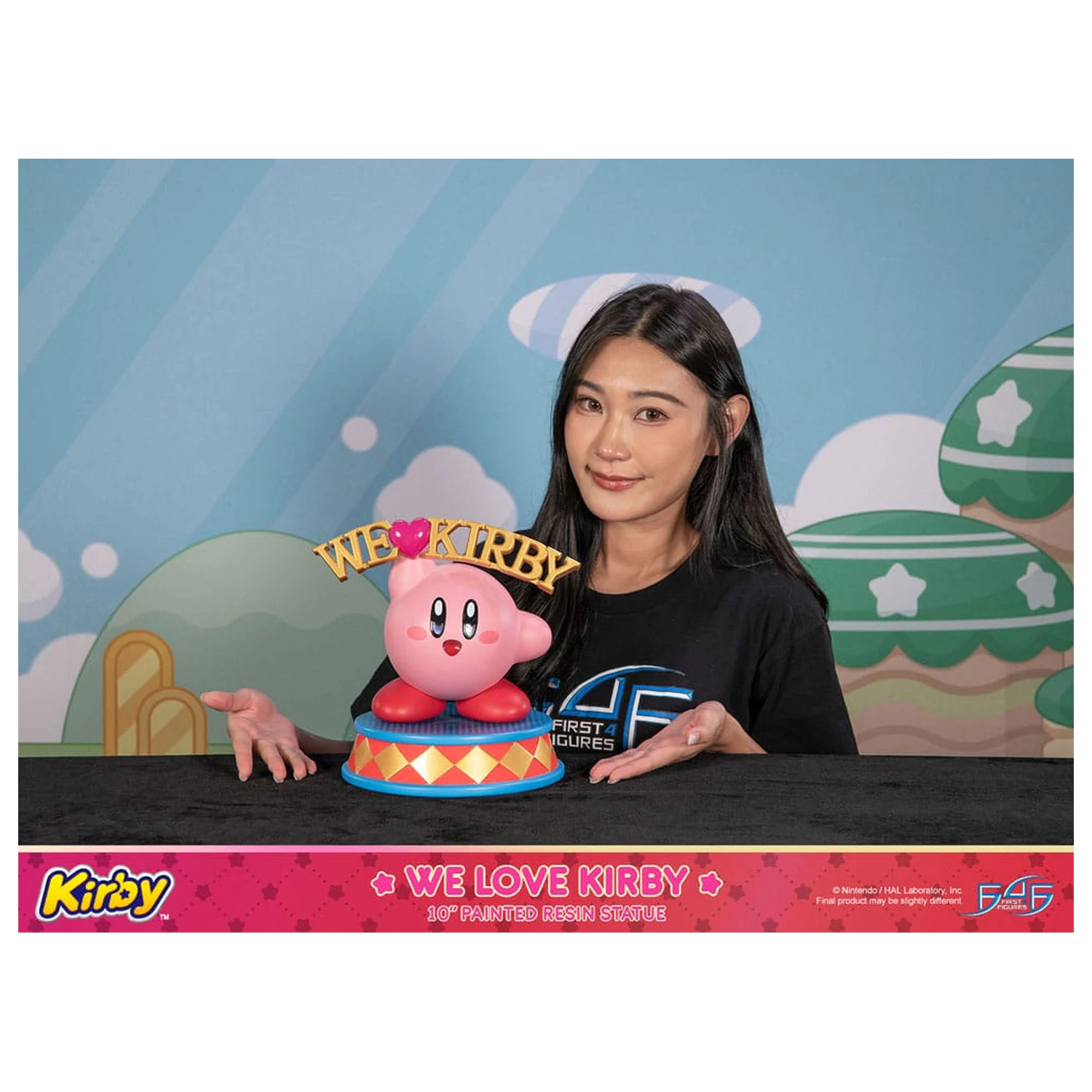 Kirby Statue We Love Kirby 24 cm poza produsului
