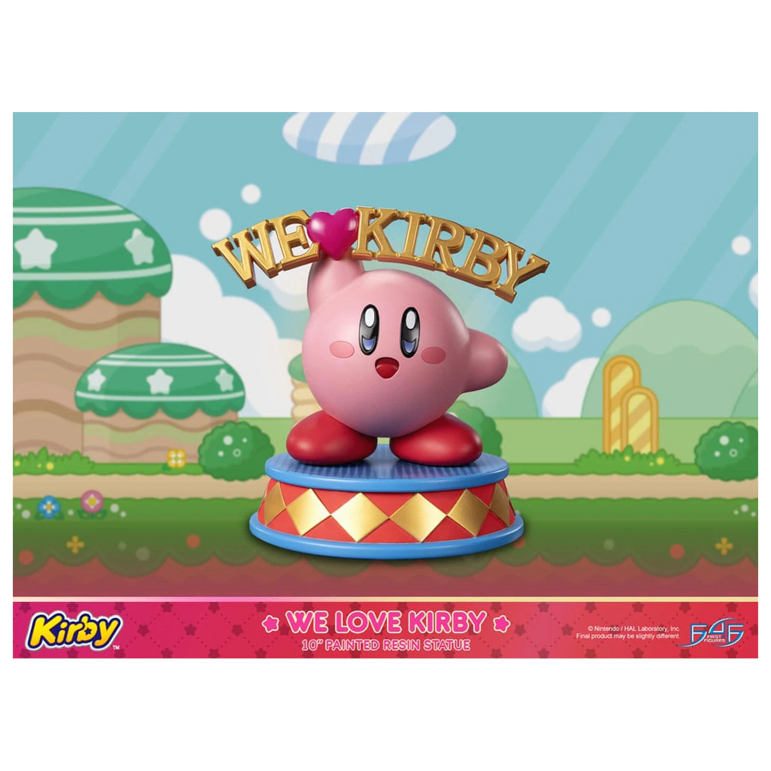 Kirby Statue We Love Kirby 24 cm poza produsului