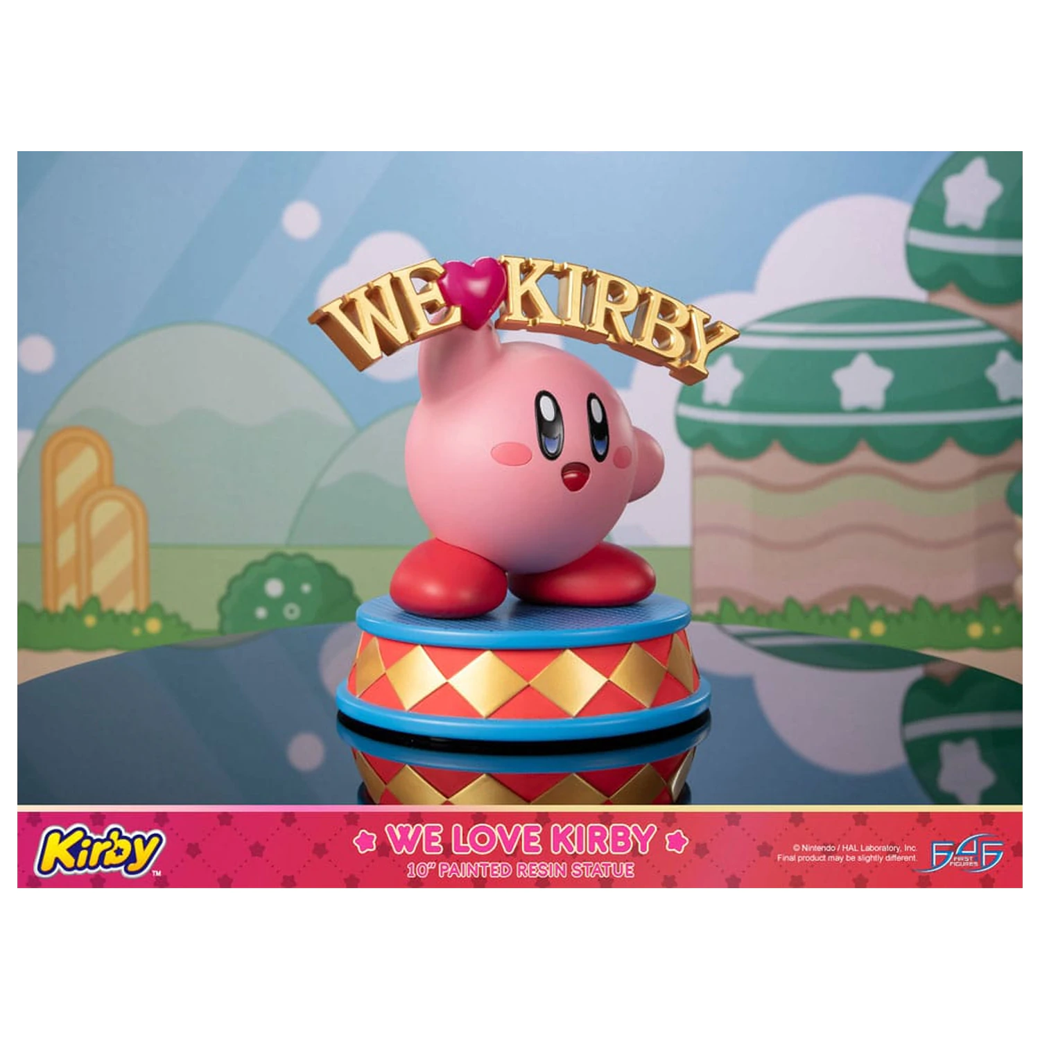 Kirby Statue We Love Kirby 24 cm poza produsului