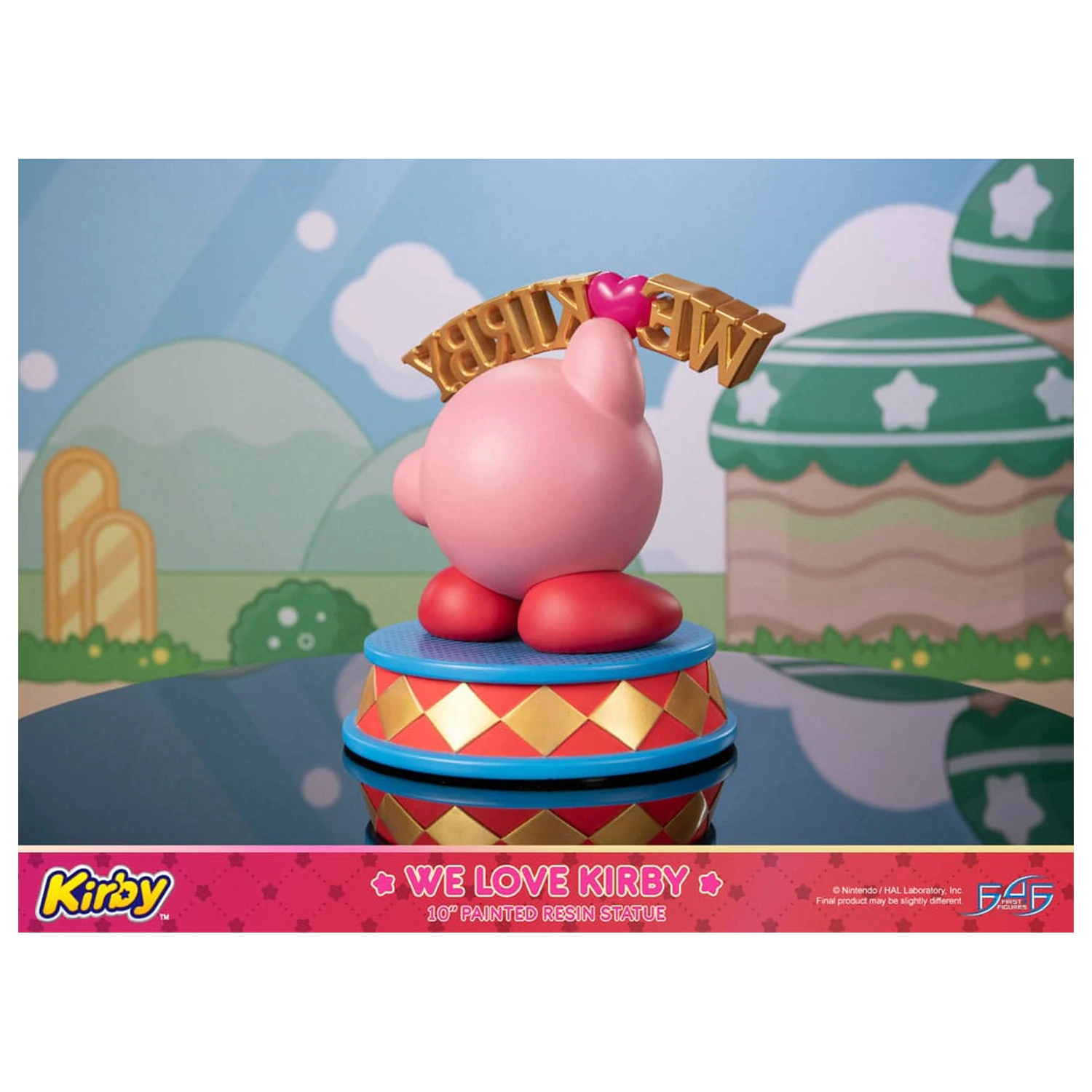 Kirby Statue We Love Kirby 24 cm poza produsului