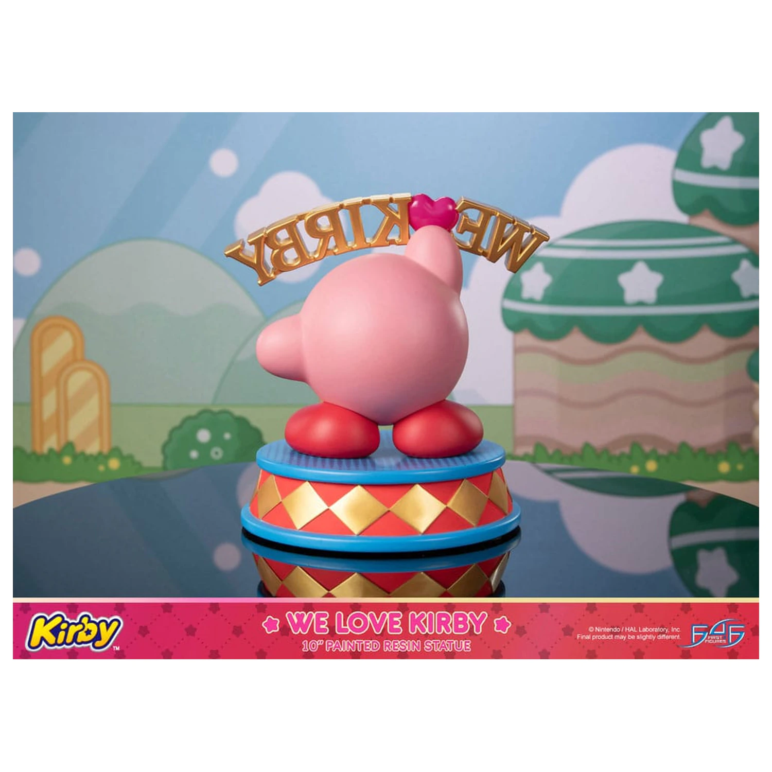Kirby Statue We Love Kirby 24 cm poza produsului