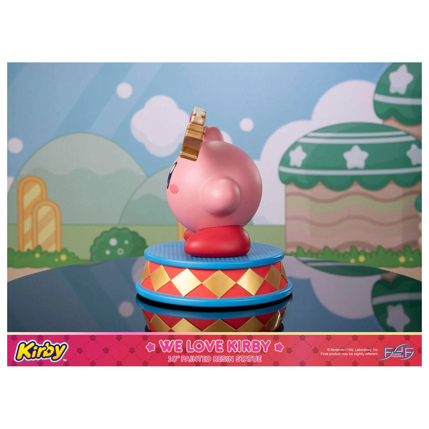 Kirby Statue We Love Kirby 24 cm poza produsului