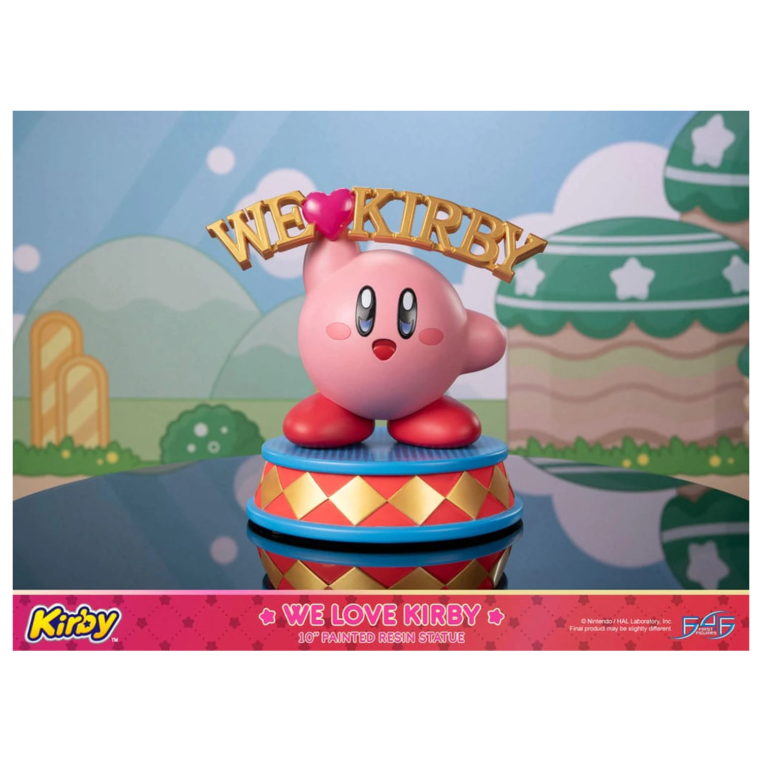 Kirby Statue We Love Kirby 24 cm poza produsului