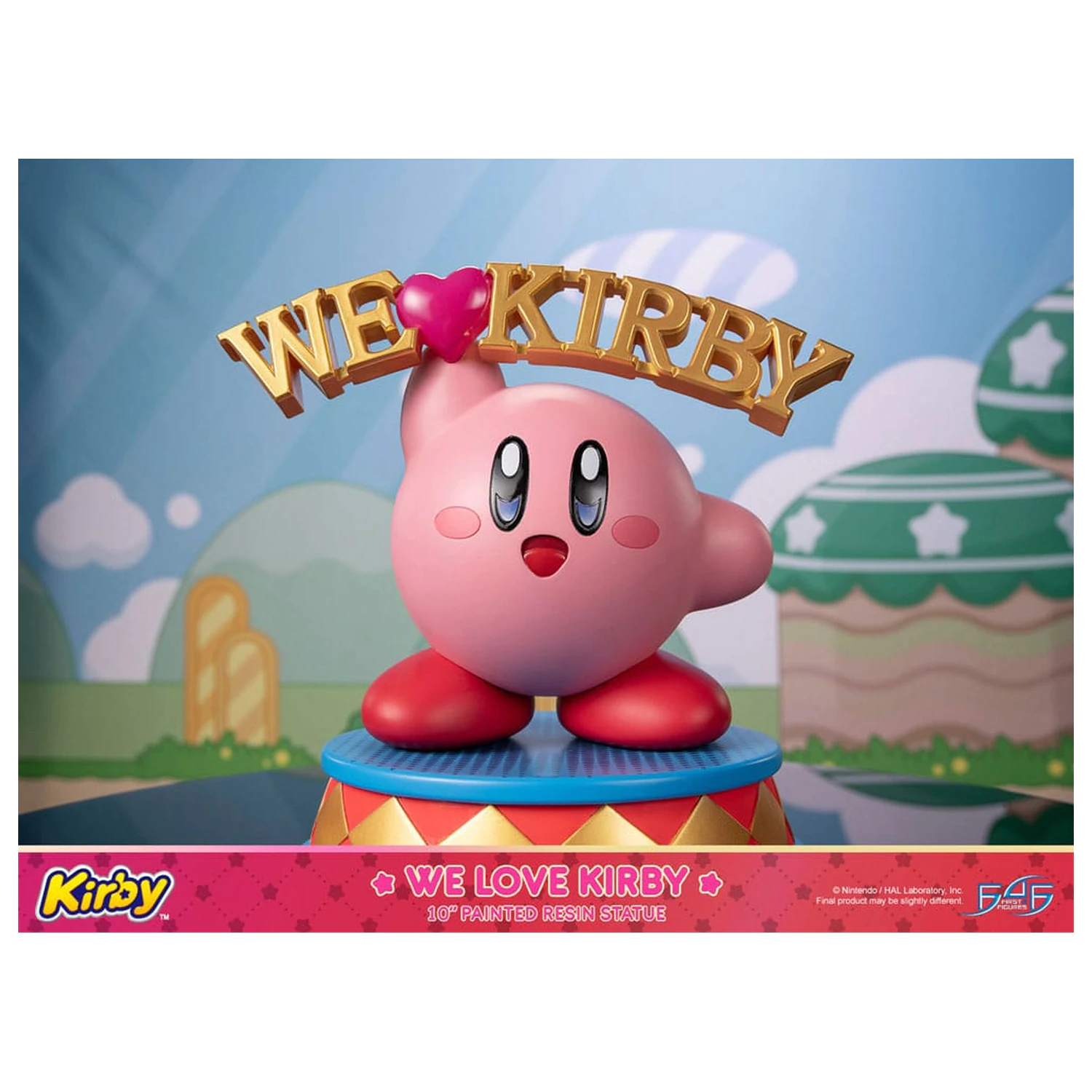 Kirby Statue We Love Kirby 24 cm poza produsului