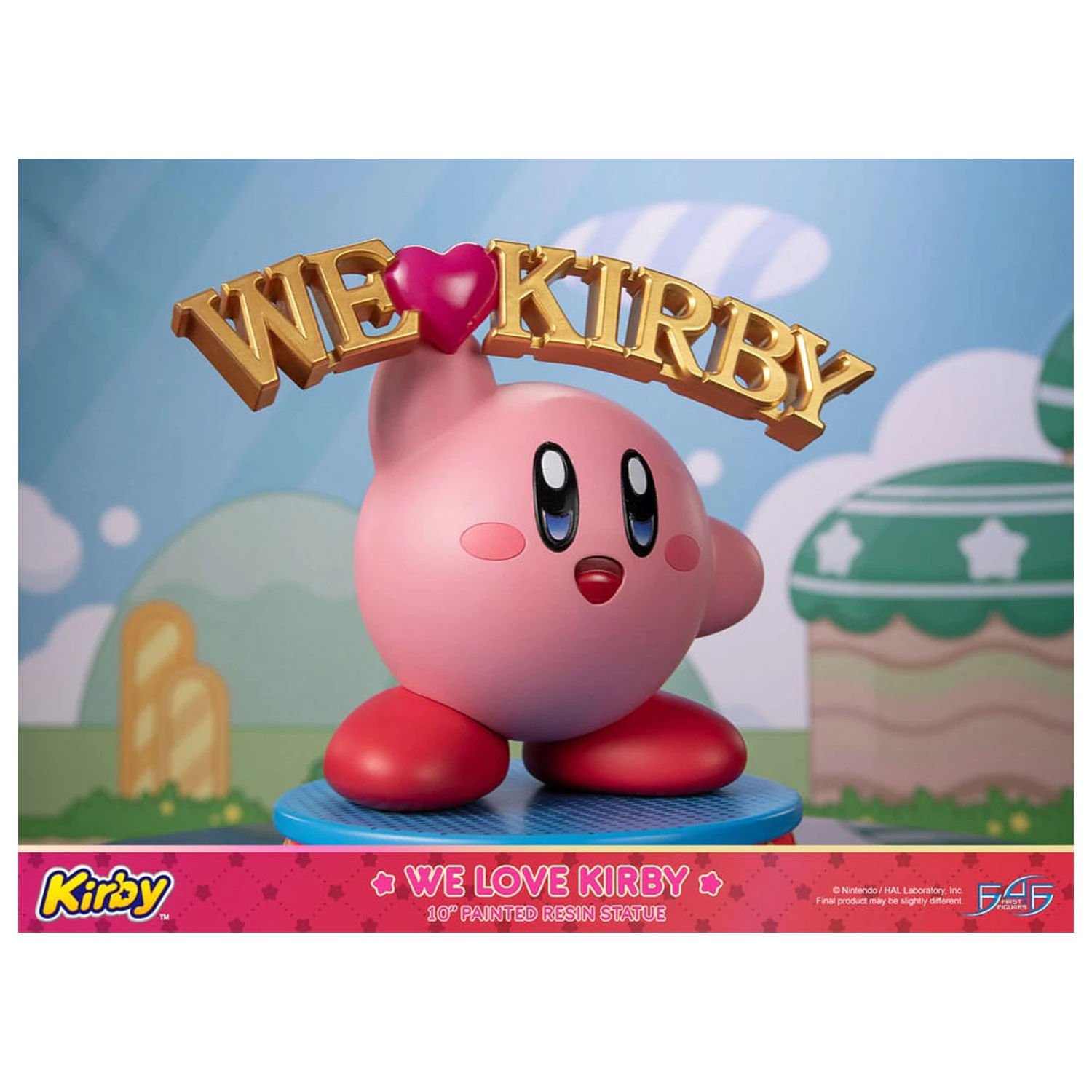 Kirby Statue We Love Kirby 24 cm poza produsului