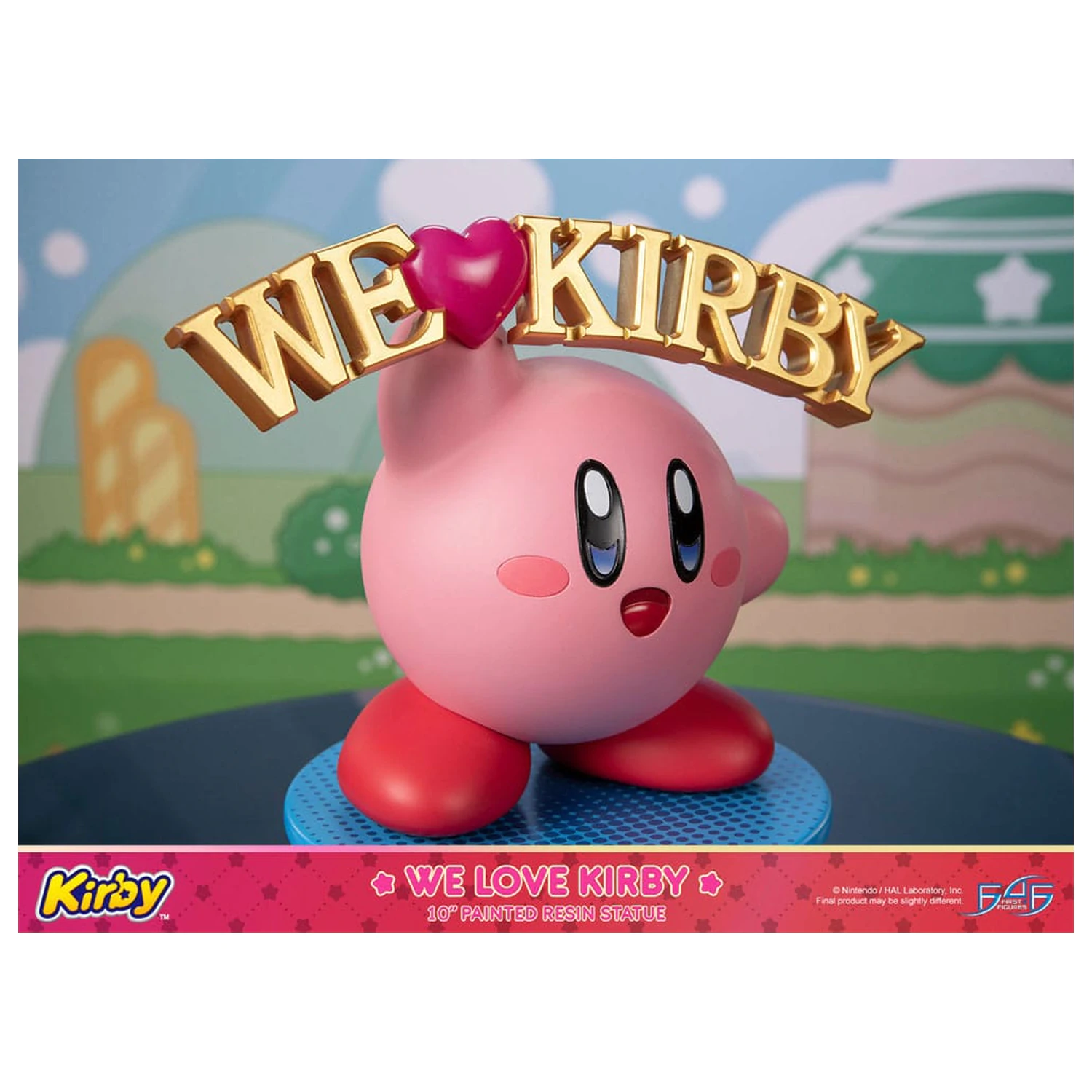 Kirby Statue We Love Kirby 24 cm poza produsului