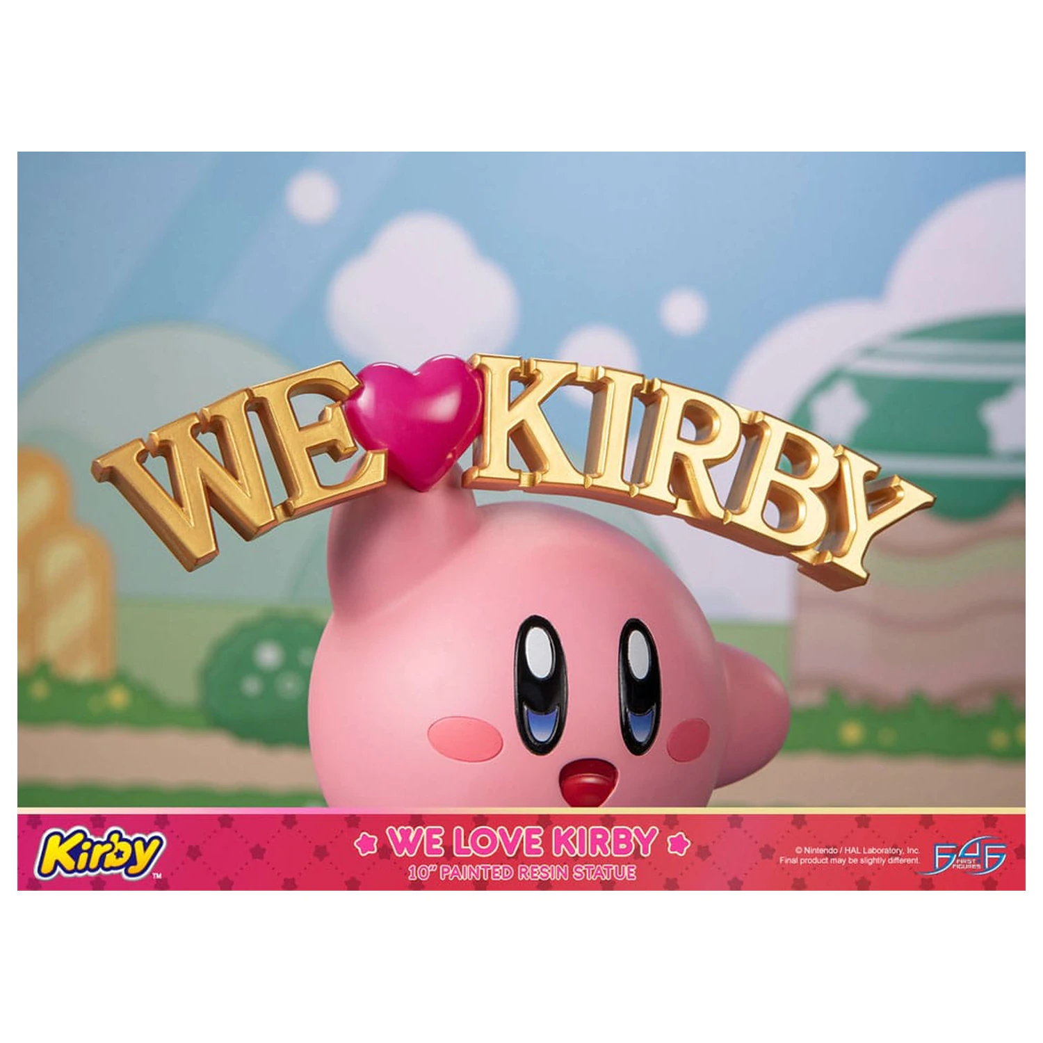 Kirby Statue We Love Kirby 24 cm poza produsului