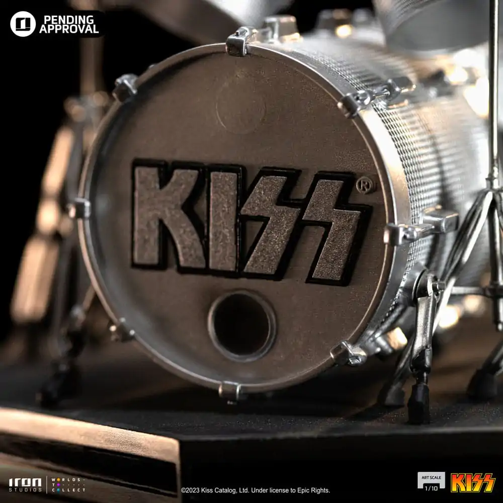 Kiss Art Statuie la Scară 1/10 Peter Criss Ediție Limitată 22 cm poza produsului