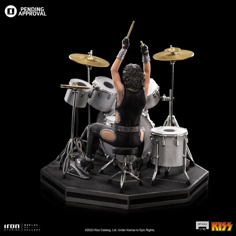 Kiss Art Statuie la Scară 1/10 Peter Criss Ediție Limitată 22 cm poza produsului
