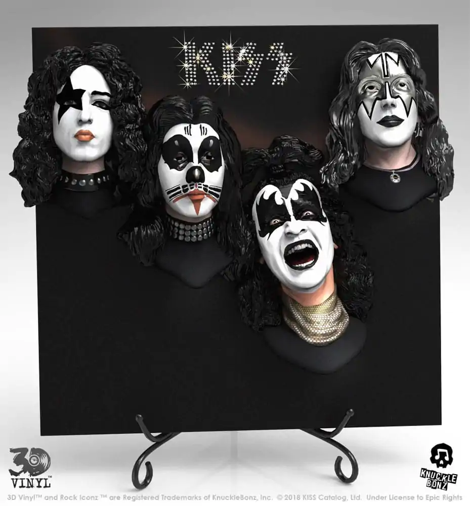 Statuie Vinil 3D Kiss Debut Album 30 cm poza produsului