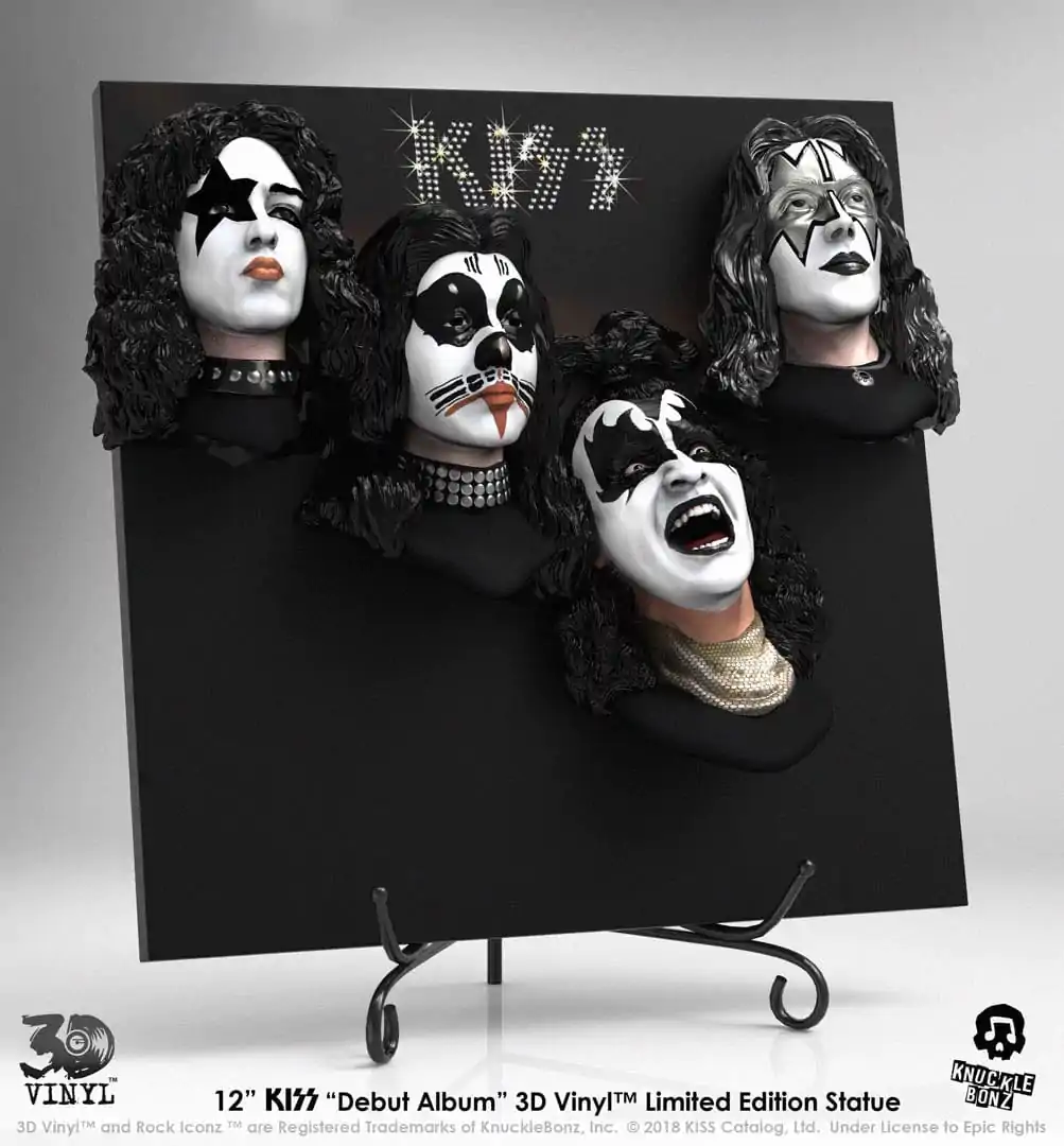 Statuie Vinil 3D Kiss Debut Album 30 cm poza produsului