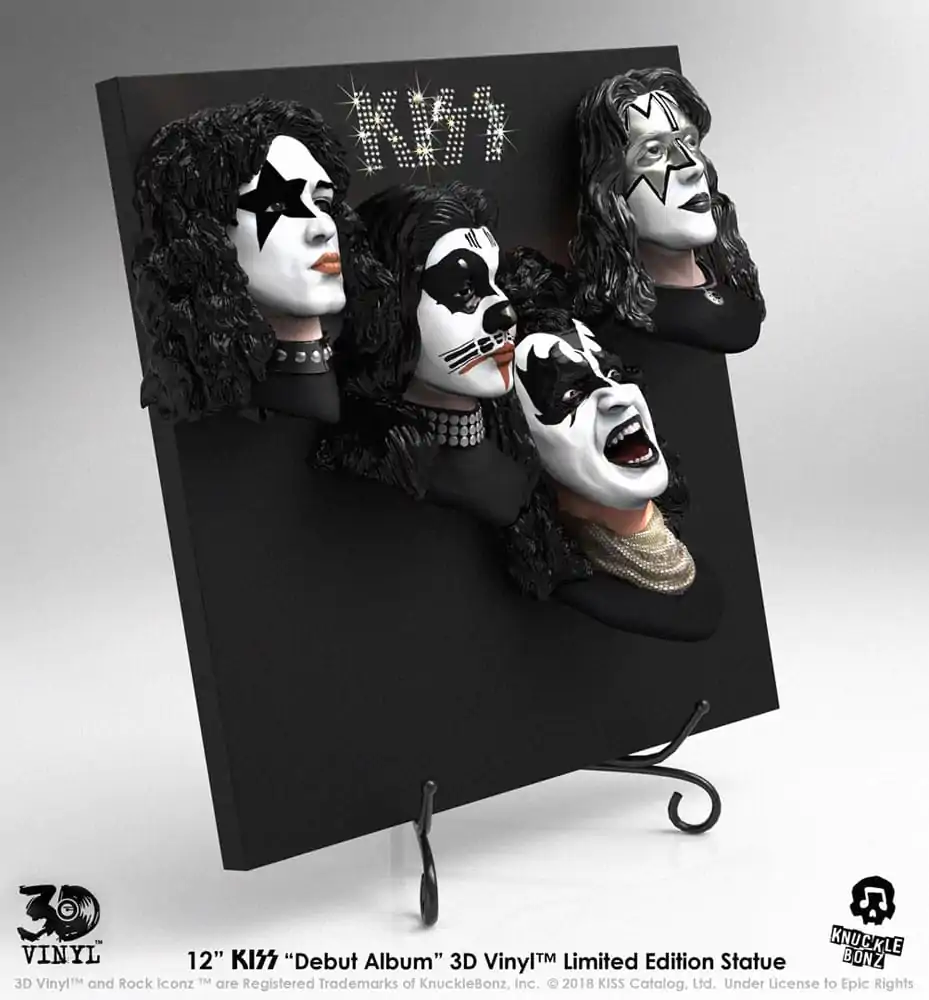 Statuie Vinil 3D Kiss Debut Album 30 cm poza produsului