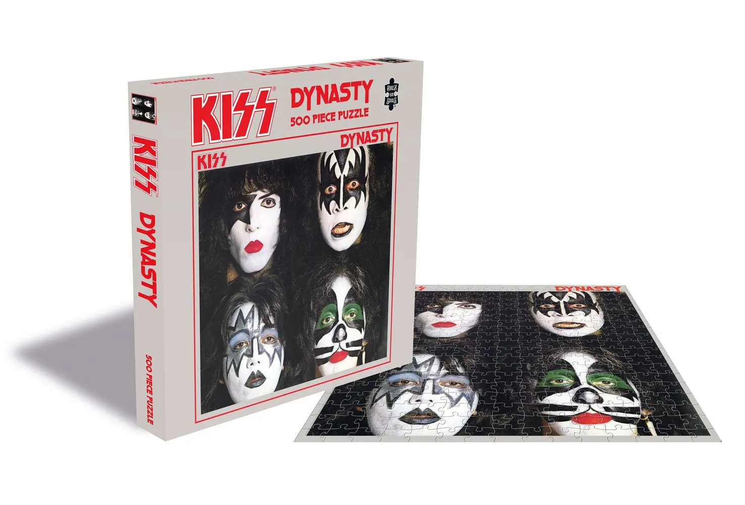 Kiss Rock Saws Puzzle tip Jigsaw Dinastie (500 piese) poza produsului