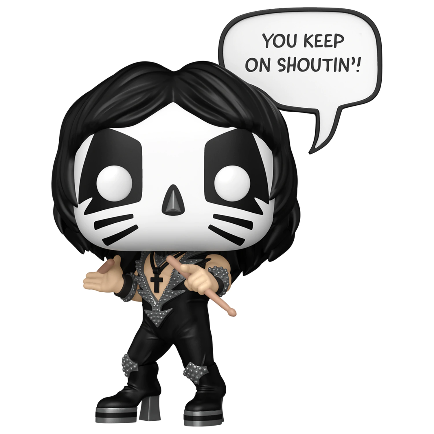 KISS Funko POP! Figurină Vinyl Sayings The Catman(R&R All Night) 9 cm poza produsului