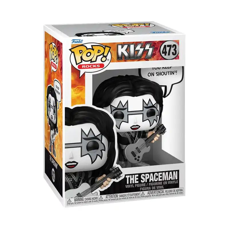 KISS Funko POP! Sayings Vinyl Figure The Spaceman(R&R All Night) 9 cm figurină vinil poza produsului