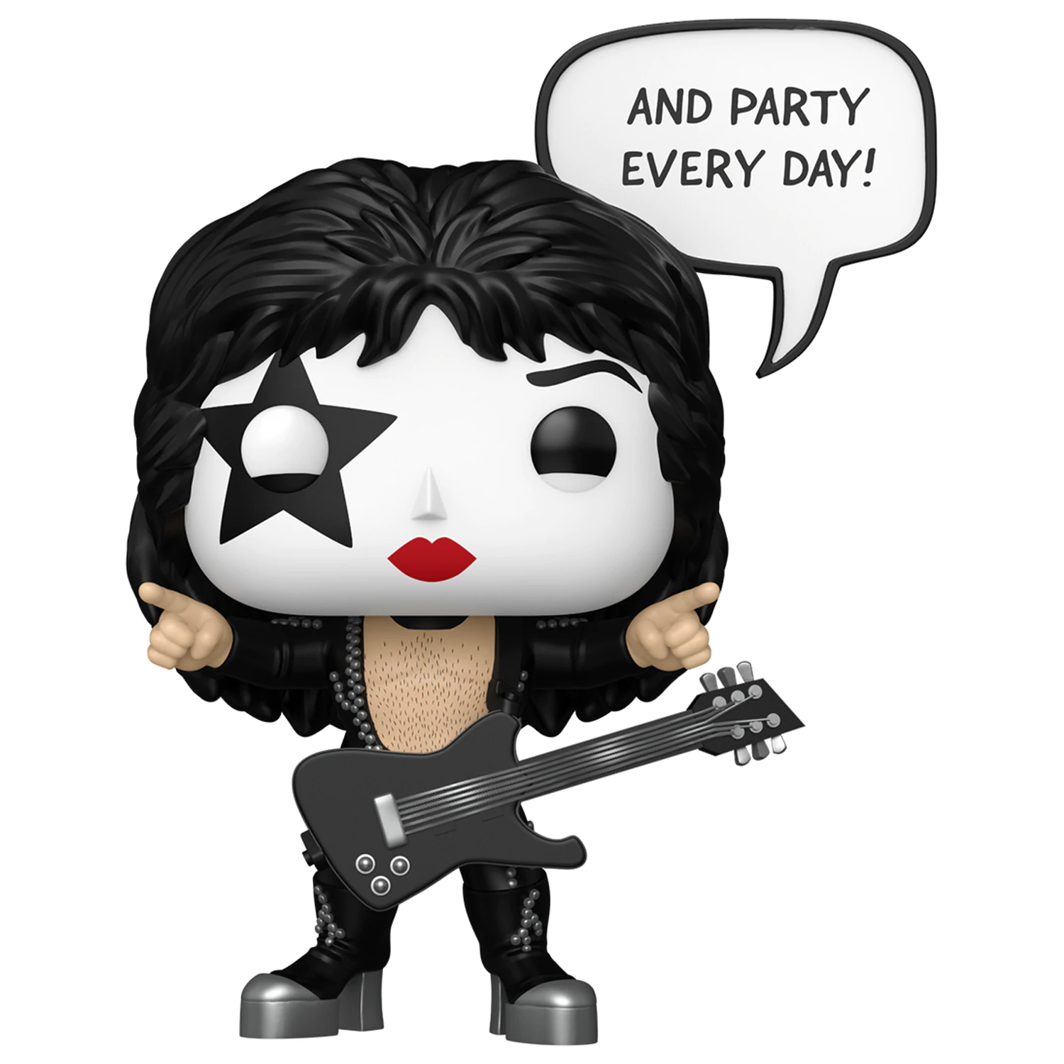 KISS Funko POP! Sayings Figurina Vinyl The Starchild(R&R All Night) 9 cm poza produsului