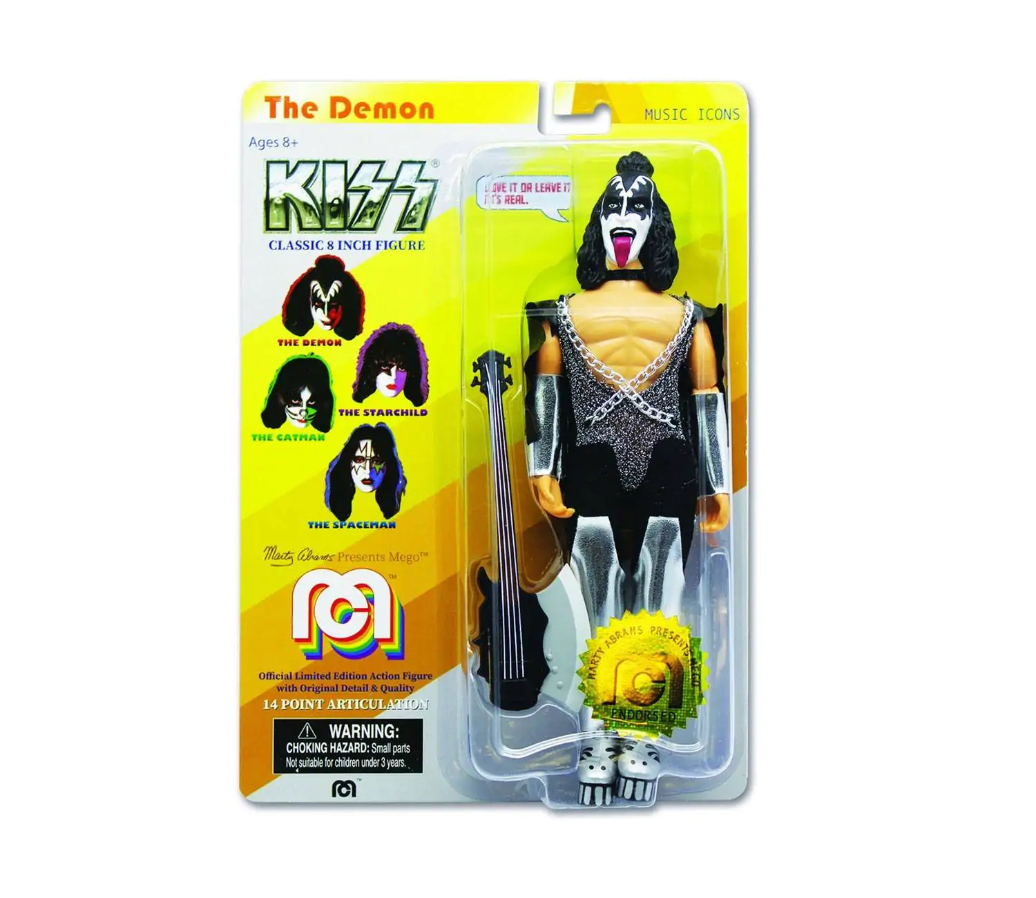 Figurină Kiss Action Love Gun Demon 20 cm poza produsului