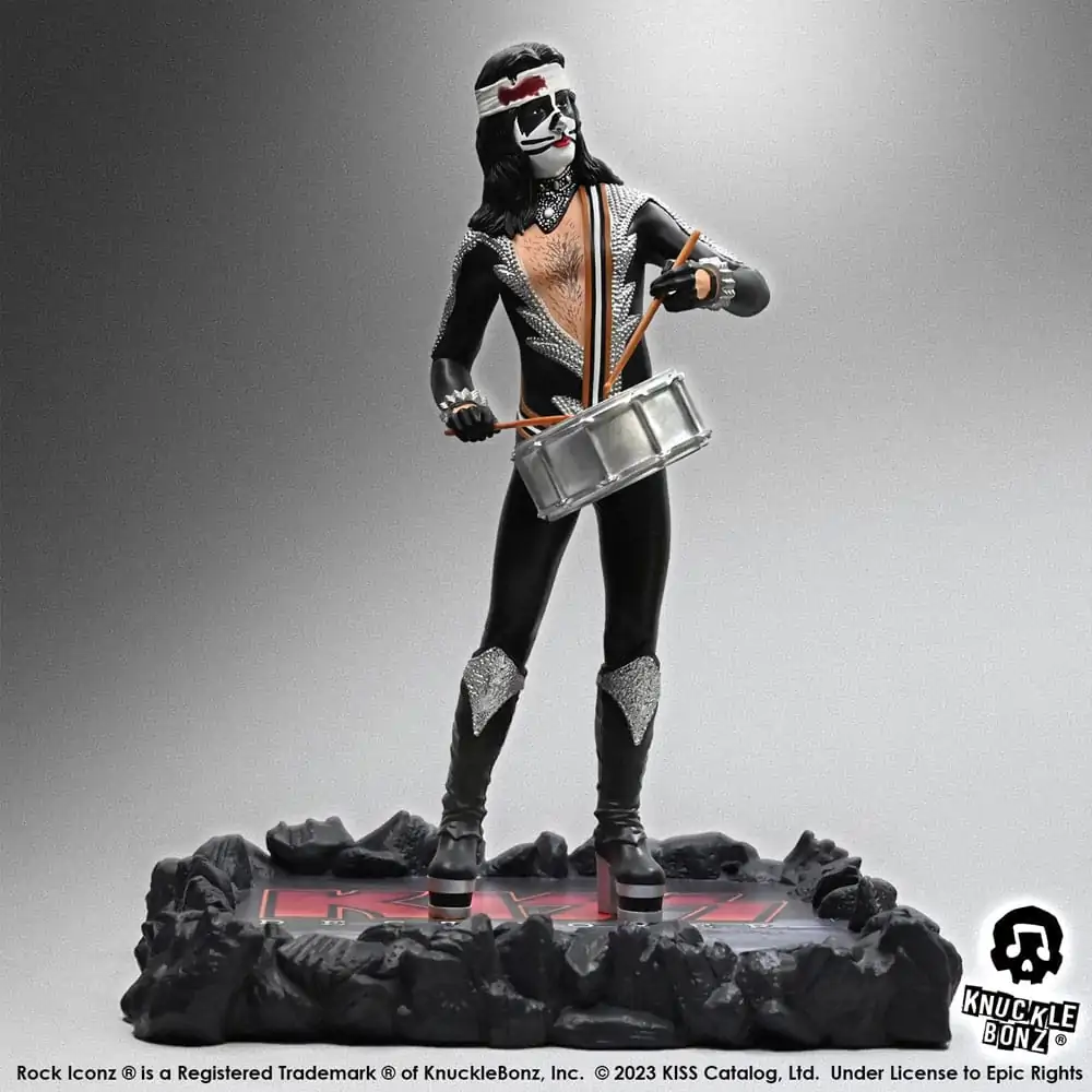 Statuie Kiss Rock Iconz The Catman (Destroyer) 22 cm poza produsului