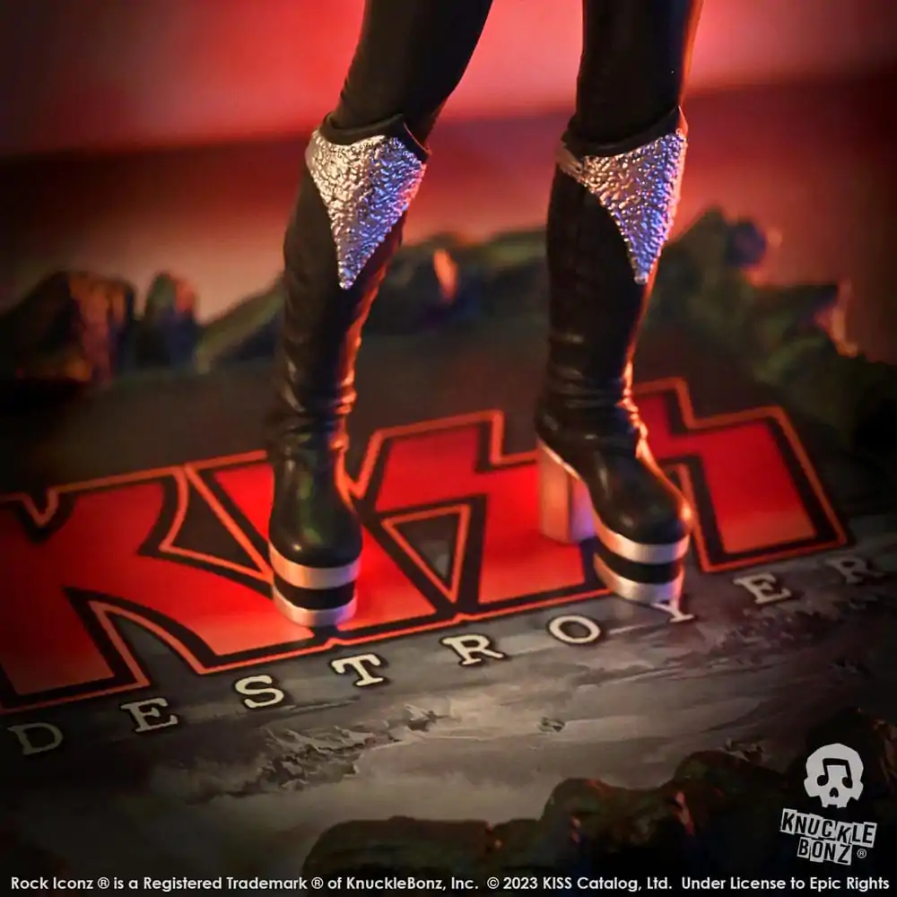 Statuie Kiss Rock Iconz The Catman (Destroyer) 22 cm poza produsului
