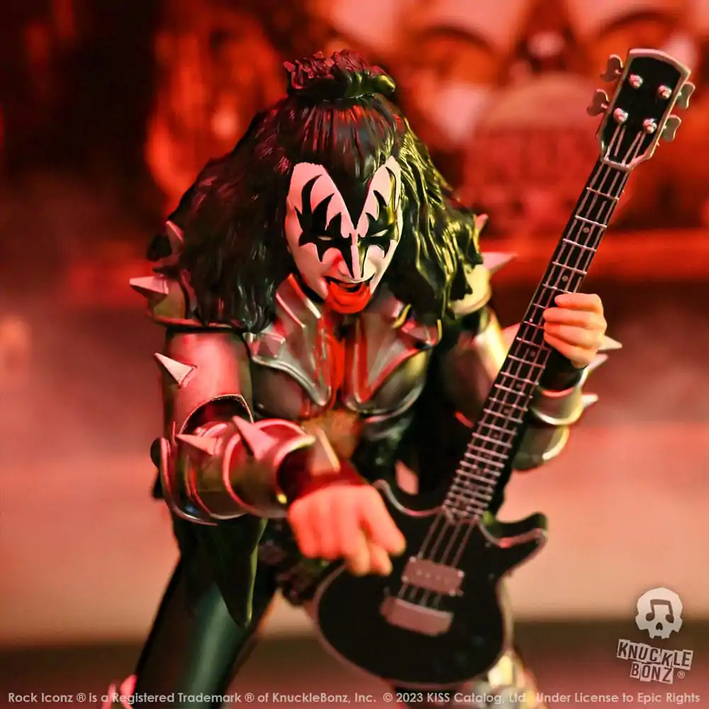 Statuie Kiss Rock Iconz The Demon (Destroyer) 22 cm poza produsului