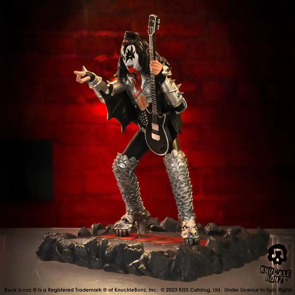 Statuie Kiss Rock Iconz The Demon (Destroyer) 22 cm poza produsului