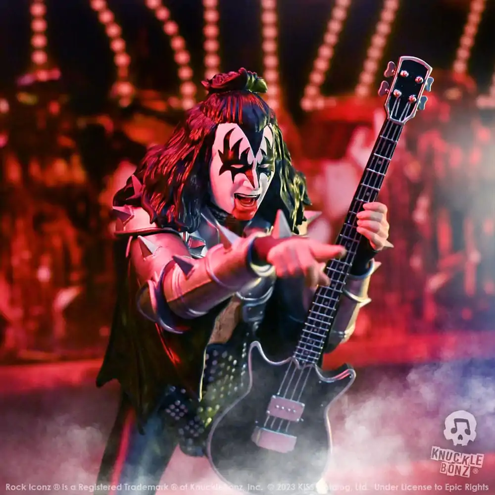 Statuie Kiss Rock Iconz The Demon (Destroyer) 22 cm poza produsului