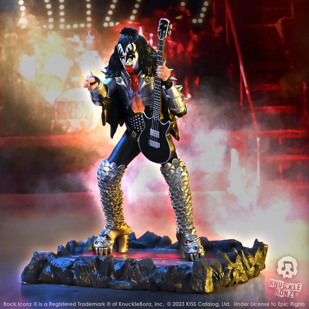 Statuie Kiss Rock Iconz The Demon (Destroyer) 22 cm poza produsului