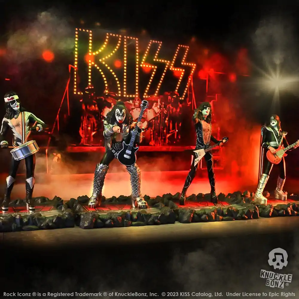 Statuie Kiss Rock Iconz The Demon (Destroyer) 22 cm poza produsului